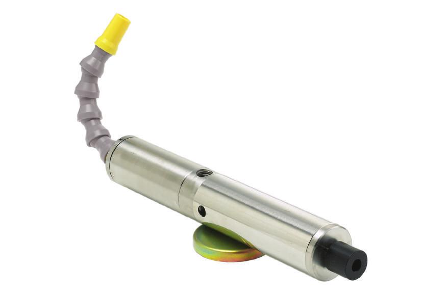 Vortex Cooling: Coldstream Air Gun Vlastnosti a výhody Inovativní design - díky dvěma tlumičům je snížena hladina hluku a jsou vhodné pro všechna pracovní prostředí.