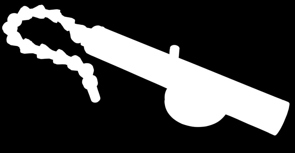 Small Coldstream Air Gun je dodávána buď se žlutým generátorem (pro velkou frakci 226l/min), nebo se zeleným generátorem (pro malou frakci 226l/min).
