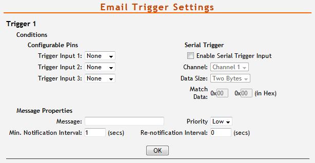GNOME T r i g g e r (Události odesílající e-mail) Oddíly Trigger 1 až Trigger 3 umožňují nastavit až tři události, při kterých se odešle e-mail na adresy nastavené v předchozím oddílu E-mail. obr.