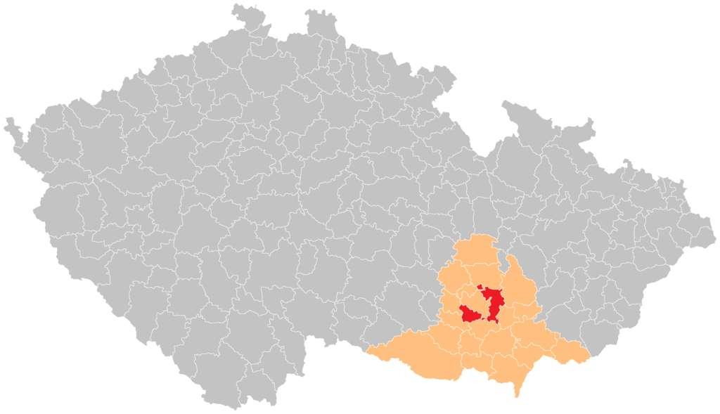 14 PŘÍLOHY Příloha 1 - Postavení ORP Šlapanice