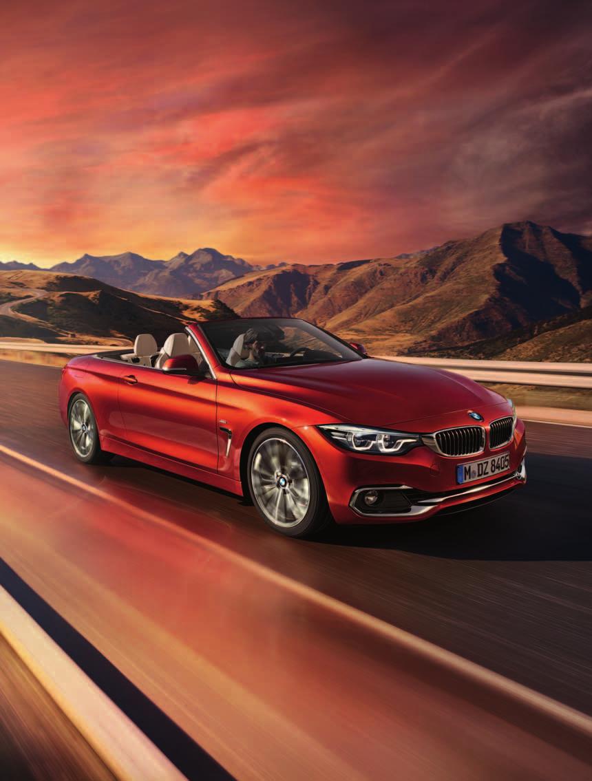 Radost z jízdy BMW ŘADY 4 CABRIO CENA ZÁKLADNÍHO MODELU OD