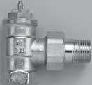 Příslušenství Ventily, zpětná šroubení, termostatické hlavice Popis Provedení Objednací číslo Cena Kč Použití Ventily řady AV6 s přednastavením Rohový ventil ½", vložku ventilu a ucpávku je možné