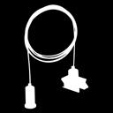 elektrické konektory Instalace bez použití nástrojů Endcap Electrical Connector až let Produkt EAN Ekvivalent 2 3 D Š H [mm] L [mm] TRUSYS ENERGY RAIL NOVINKA TRUSYS