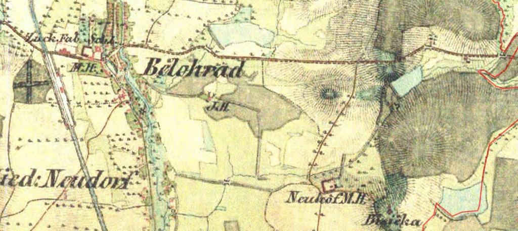 Zdroj: historická mapa a aktuální