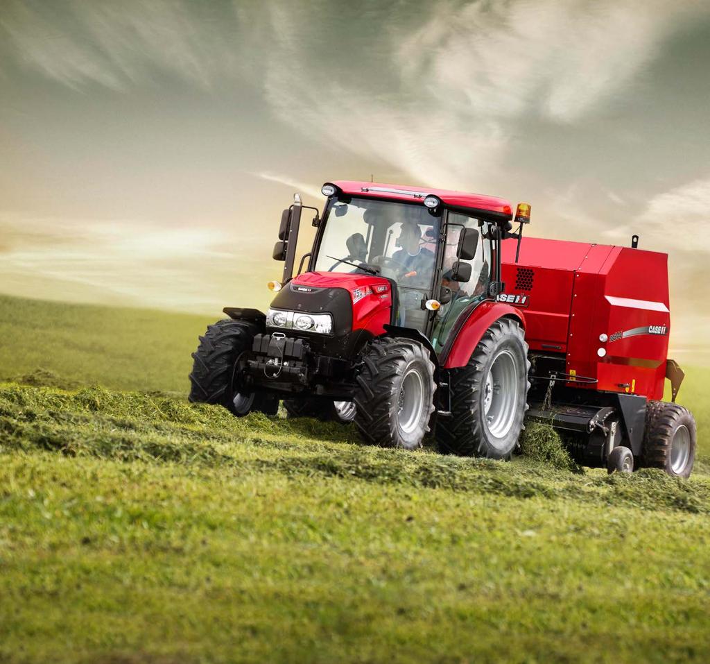 MALÝ a šikovný FARMALL 55-75A Výkonný a úsporný motor s prodlouženým servisním intervalem 600 hodin.