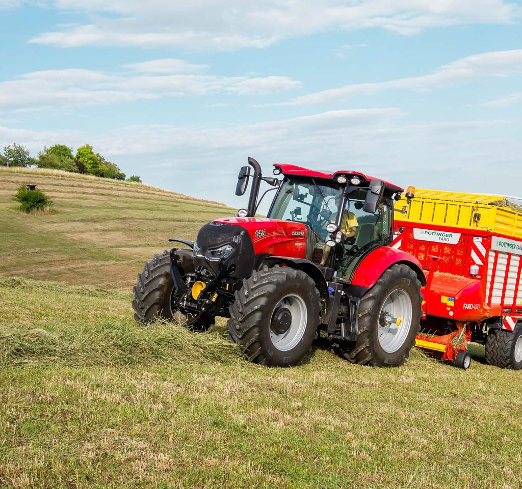 NEKONEČNĚ možností MAXXUM 5 ActiveDrive 8 Nová generace traktorů MAXXUM s revoluční osmistupňovou převodovkou