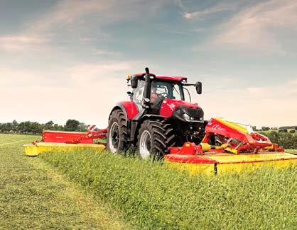 Výborný traktor do dopravy Celková hmotnost traktoru činí 6 tun, proto může být traktor agregován s návěsem až o hmotnosti 6 000 kg.