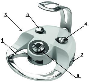 Tlačítko SPRAY (REVERZ/ENDO) na nožním ovladači má následující 3 funkce: 1) Stlačením tlačítka se zapíná/vypíná chlazení nástroje.