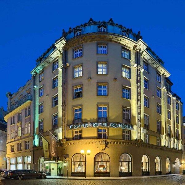 Místo konání Mediální podpora Grand Hotel Bohemia Prague