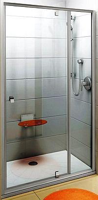 PDOP2 Sprchové dveře otočné pivotové dvoudílné PDOP2-100 transparent - sklo bílý/satin 5 863 7 448 PDOP2-110 transparent - sklo bílý/satin 6 110 7