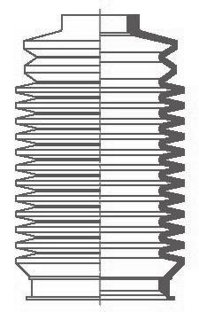NBR Ø 25 Lmin = 50 Lmax = 90 Lmin