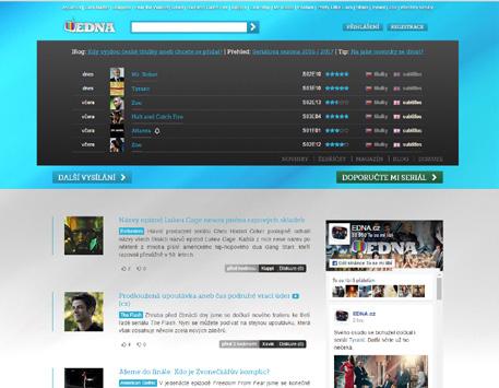 Online www.edna.cz EDNA.CZ Edna je komunitní web, který denně přináší čtenářům aktuální informace ze světa seriálů a vybraných filmových sérií.