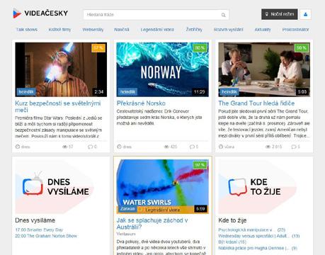 Online www.videacesky.cz VIDEAČESKY.CZ Začátkem roku 2010 vznikl nadšenecký web Videačesky.cz, který uživatelům přinesl zajímavá videa opatřená českými titulky.