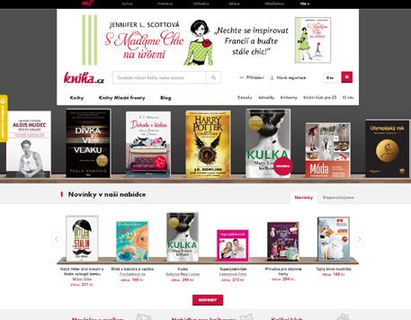 Online KNIHA.CZ www.kniha.cz Internetové knihkupectví Kniha.cz nabízí kompletní sortiment knižního trhu ČR s více než 60 tisíci knih všech žánrů k osobnímu odběru na více než 500 výdejních místech.