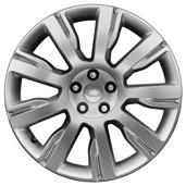 031GJ Kola z lehké slitiny Aero se dodávají s pneumatikami s nízkým valivým odporem, velikost 235/60R20. Navíc se vozidla dodávají vybavena aktivními lamelami v mřížce chladiče.