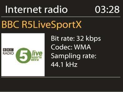 Internetové rádio Internetové rádio může přijímat tisíce rádio stanic a podcastů prostřednictvím širokopásmového internetového připojení.