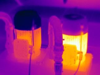 termodiagnostiky vhodnou ruční termokamerou.