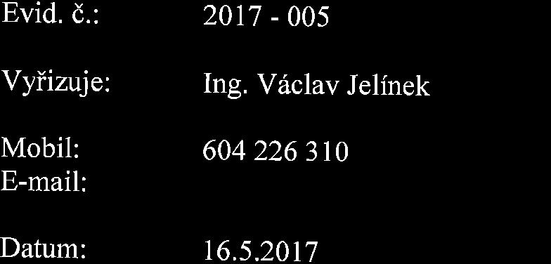 Oslovuji Vris timto k pod6ni nabidky k plndni zakinky mal6ho rozsahu na dod6vku posypov6 kamenn6 soli.