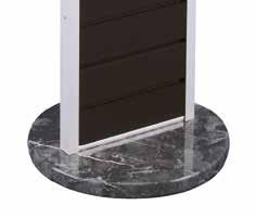 22 Podlahové stojany 2 FlexiSlot - věž Slim Díky úzké konstrukci lze tento stojan využít k prezentaci zboží a Vašich produktů i v malých prostorách.