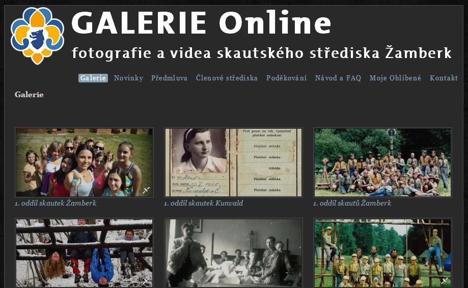 Nyní se zde nachází přes 15 000 fotografií, které jsou pečlivě roztříděny, a většina z nich je opatřena popisky. V GALERII tak lze pohodlně vyhledávat, ať už podle témat, či podle konkrétních osob.