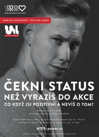 Mobilní testování na HIV v Ústí nad Labem Kdy? Každé druhé úterý v měsíci v čase 16 19 hod. Kde?