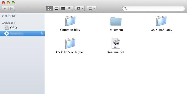 Instalace a nastavení zařízení > Instalace softwaru Instalace softwaru na počítači Mac Funkci tiskárny lze využívat i na počítači Mac.
