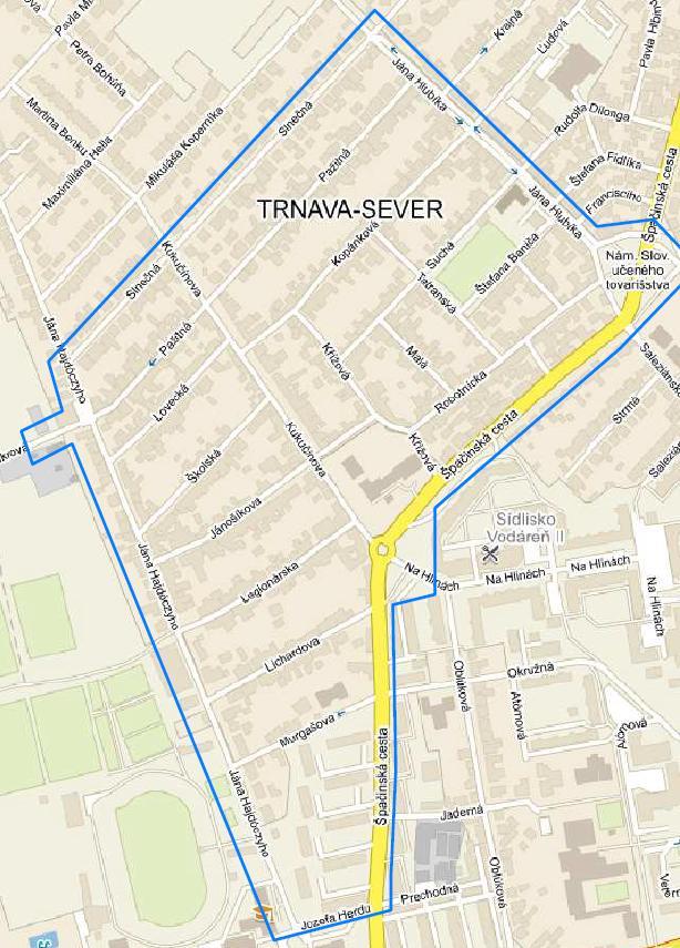 Zmena organizácie dopravy v mestskej časti Kopánka v Trnave 2 OBSAH : OBSAH :... 2 1. ÚVOD... 2 2. EXISTUJÚCI STAV - DOPRAVNÝ PRIESKUM... 3 3.