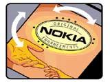 rukou Nokia a z jiného úhlu logo Originální pøíslu¹enství Nokia. 2.