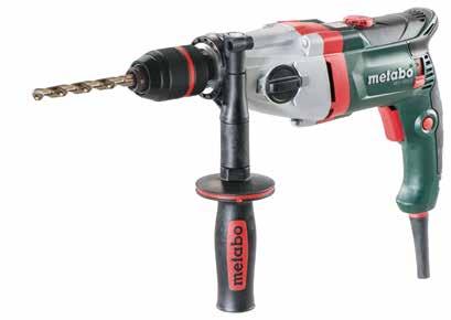 Metabo Marathon Bezpečnostní spojka Metabo S-automatic Regulace otáček pomocí nastavovacího kolečka Objednací číslo 600573810 Kč 6.278,- KČ 5. 190,-* Objednací číslo 600574810 Kč 8.458,- KČ 6.