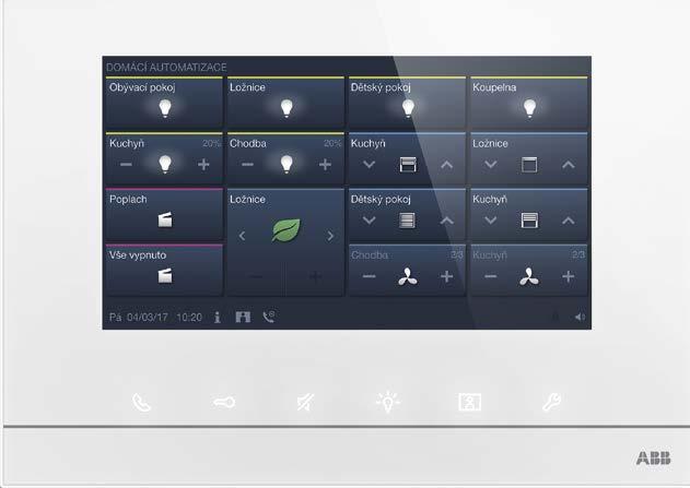 aplikace pro chytrý telefon a tablet Automatická deaktivace při otevření okna Ovládání osvětlení Snadno nastavitelné světelné
