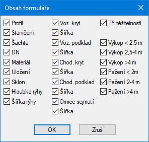 Výsledkový formulář: Tlačítko slouží pro standardní tiskový výstup.