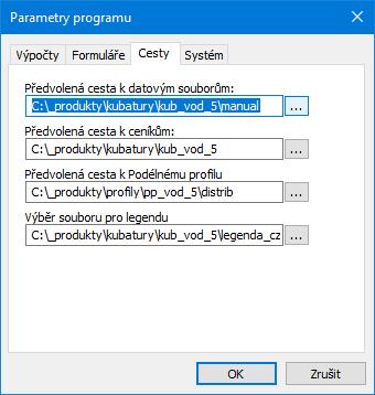 zeminy při výpočtu kubatur šachet a nádrží.
