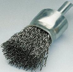 47253-47254 47255-47256 (SINGLETWIST) ocel INOX ocel INOX tloušťka drátu užitná délka drátu kartáče-ø maximální otáčky 47253 47254 47255 47256 mm mm mm cca 1/min 0,20 20 10 20.