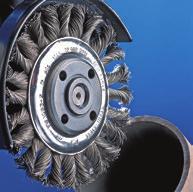 47620-47621 ocel INOX Ø závit početl pracovní šířka užitná délka drátu maximální otáčky 47620 47621 mm spletence mm mm cca 1/min 100 M14 22 13 22 20.