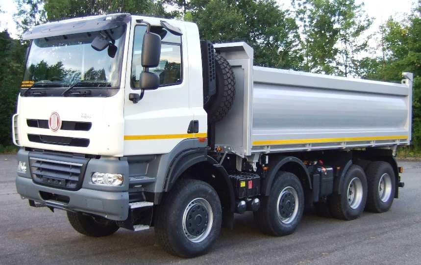 Stroj bude použit pro dovoz a odvoz většího objemu zeminy. Dovážené/odvážené materiály: Vykopaná zemina, betonový recyklát 0-64 mm, štěrkopísek 4-8 mm, štěrk 16-32 mm.