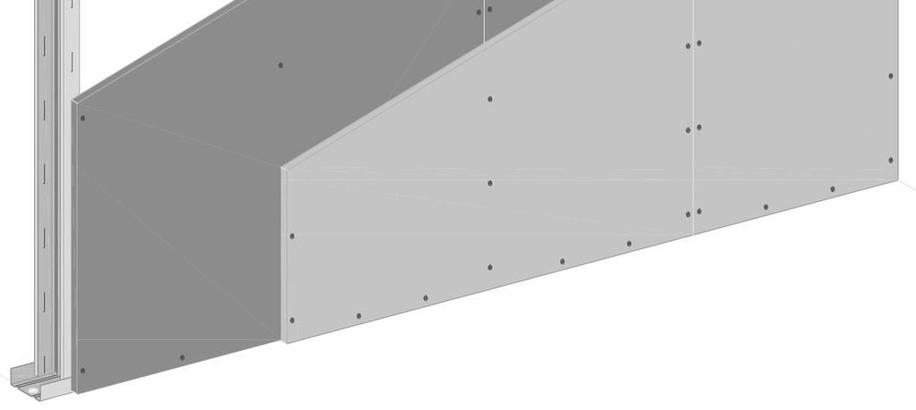 Prkna jsou k profilům kotveny pomocí rychlošroubů 2x TN 3,5x25 mm na straně vsazené do profilu a přes ocelové úhelníky a 4x TN 3,5x25 mm (2x do svislého profilu, 2x do výdřevy) na straně přiložené k