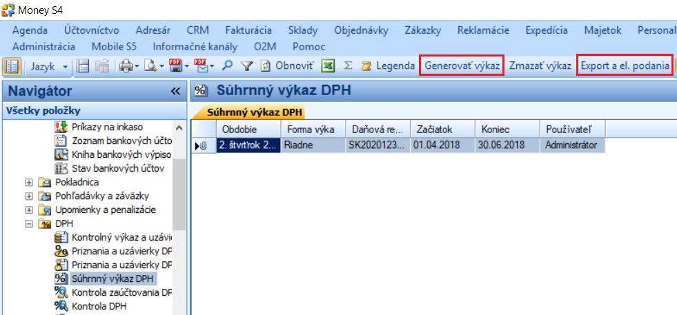 Chybové hládenie sa zobrazuje iba pre štáty uvedené na dokladoch, ktoré by v danom období mali vstúpiť do výkazu, ale nemajú vyplnené IČ DPH.