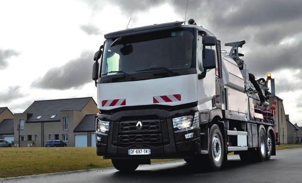 SÉRIOVĚ MONTOVÁNA ROBOTIZOVANÁ PŘEVODOVKA OPTIDRIVER RENAULT TRUCKS C má vynikající nosnost díky své optimalizované hmotnosti