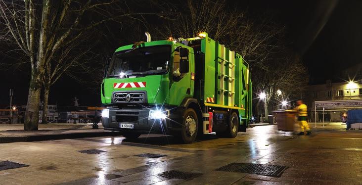 30 31 Renault Trucks poskytuje čistší a méně hlučná dopravní řešení a proto