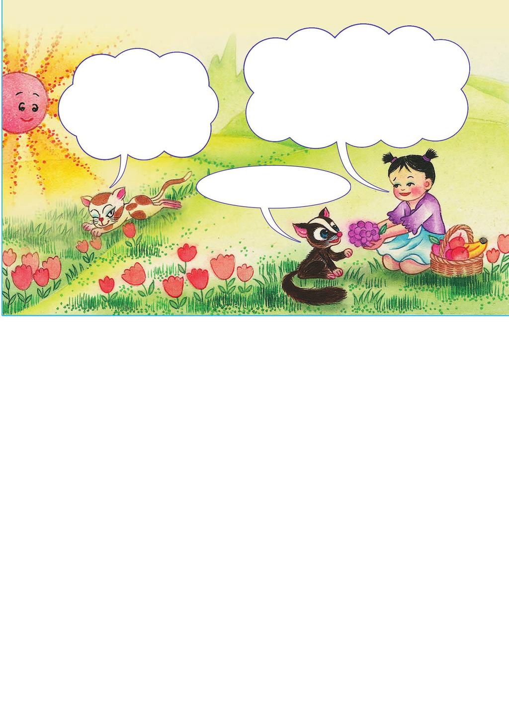 Cibetko, tohle víno natrhal tatínek. Na, ochutnej první! Co je mi po nich! Co bych se o ně staral! Písk!