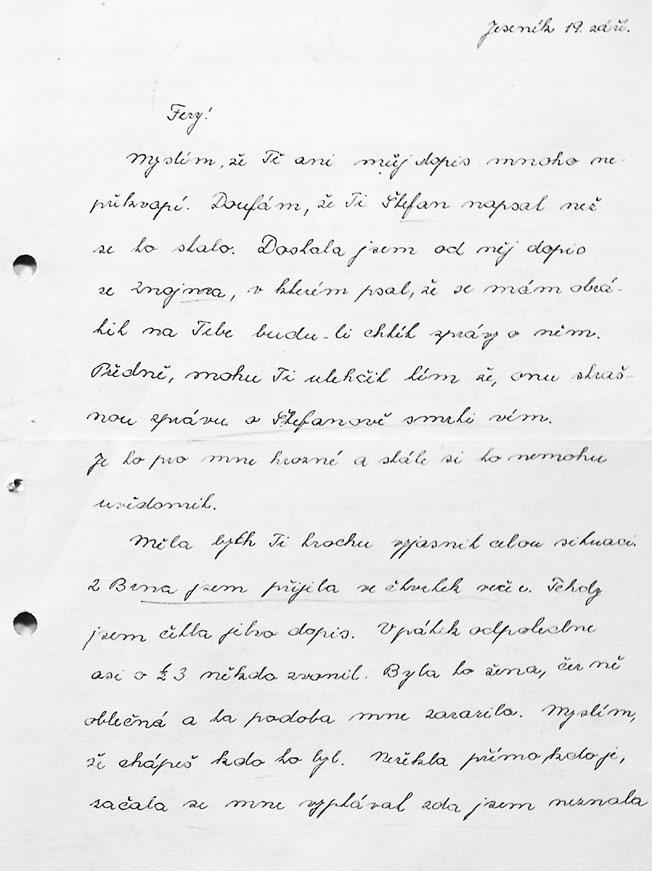 Pracovní list 5.1 7/15 Proč zemřel Štefan Hroz?