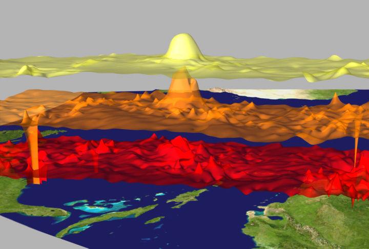 SST (Sea Surface Temperature) pro účely meteorologie a klimatologie, dále mapy