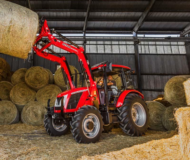 www.zetor.com PŘEVODOVKA 12 jednoduchých kroků k produktivitě Traktory Major jsou vybaveny reverzační čtyřstupňovou plně synchronizovanou převodovkou a třístupňovou redukční převodovkou.