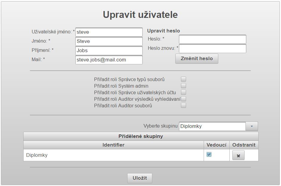 : User edit D.2.