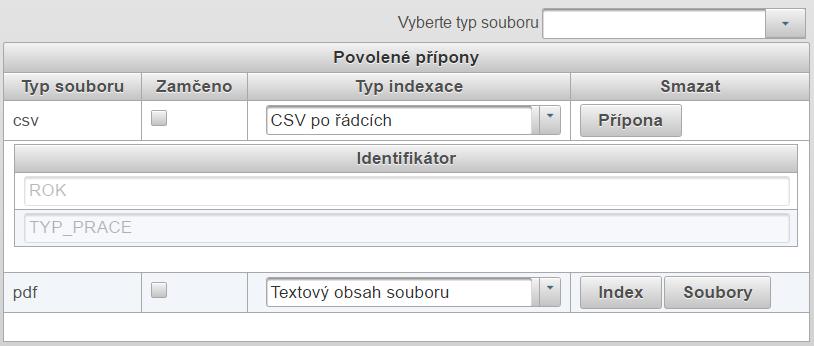 Allowed suffixes If FTD does not have all extensions enabled, you need to add at least one file type extension. You can specify an index type or lock it.
