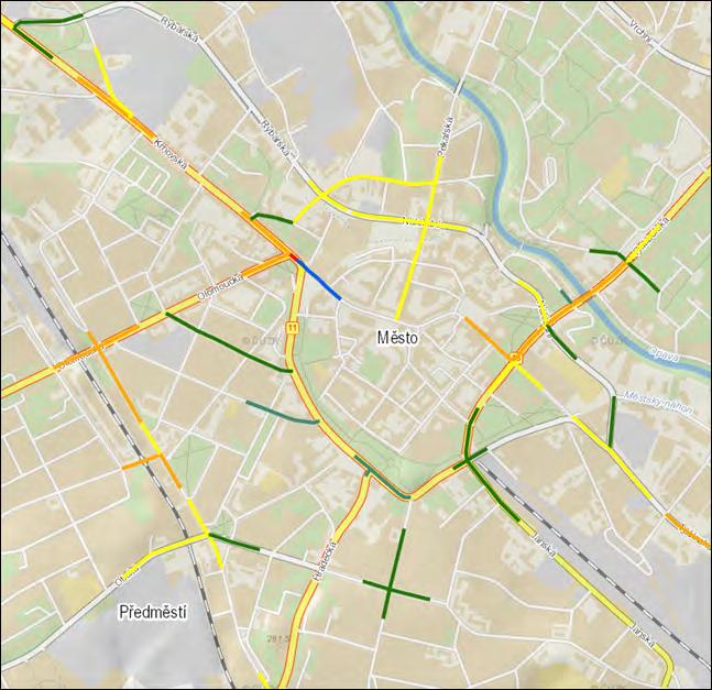 5 Doprava pracovní verze 93 Cyklitická doprava Z volně přítupný podklů trava.