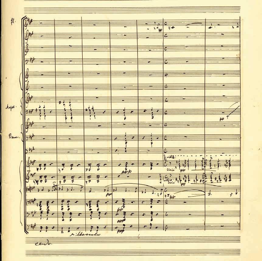 // PŘÍKLADY EDIČNÍCH PROBLÉMŮ V DÍLE BOHUSLAVA MARTINŮ A NÁSTIN MOŽNÝCH ŘEŠENÍ // 81 2. Nesprávné posuvky Neobratnost v instrumentaci se v Nocturnu projevuje hned několikrát.