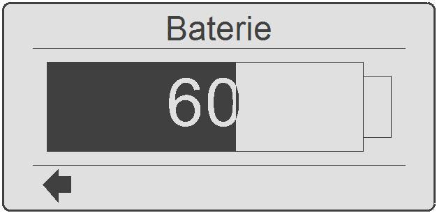 CZ Použití KONTRAST LCD Nastavte kontrast obrazovky LCD vhlkoměru. BATERIE Kapacitu baterie lze kontrolovat.