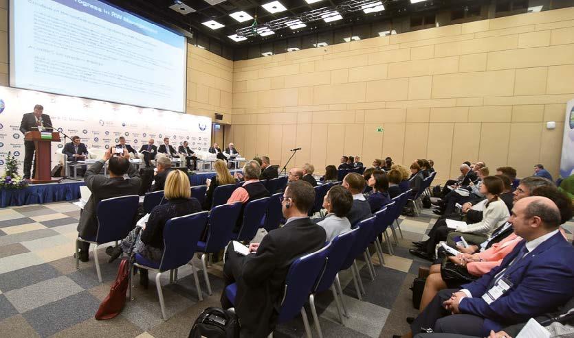 agentúry Organizácie pre ekonomickú spoluprácu a rozvoj (OECD-NEA) do ruskej metropoly na medzinárodnú konferenciu Vyraďovanie jadrových zariadení: Stratégie, Praktiky a Výzvy spojenú s výstavou