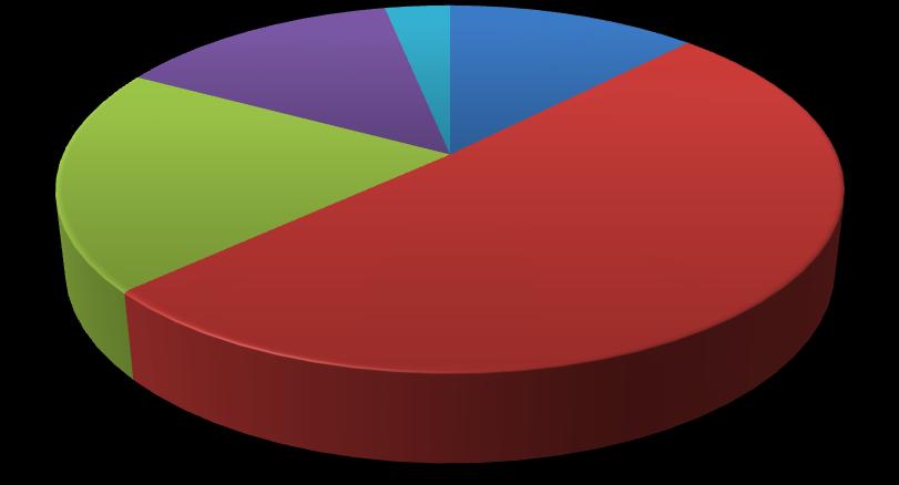 UTB ve Zlíně, Fakulta managementu a ekonomiky 68 3,20% 13,93% 12,30% 19,72% 50,85% 0 až 14 15 až 59 60 a více 65 a více 80 a více Graf 11 Věkov struktura obyvatelstva v roce 2012 (Zdroj: vlastní